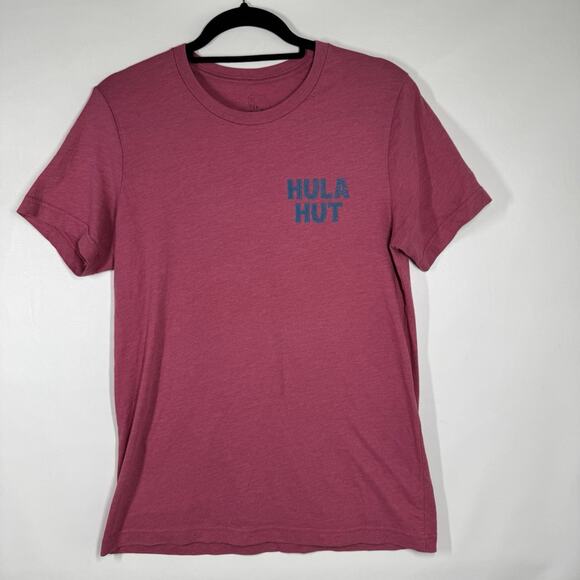 VTG Hula Hut 1993 Shirt Mens Small Lake Austin Texas Tex Mex Slice of Paradise - Picture 2 of 5